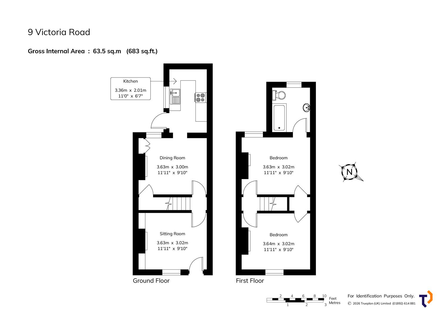 9, Victoria Road, Sevenoaks floorplan