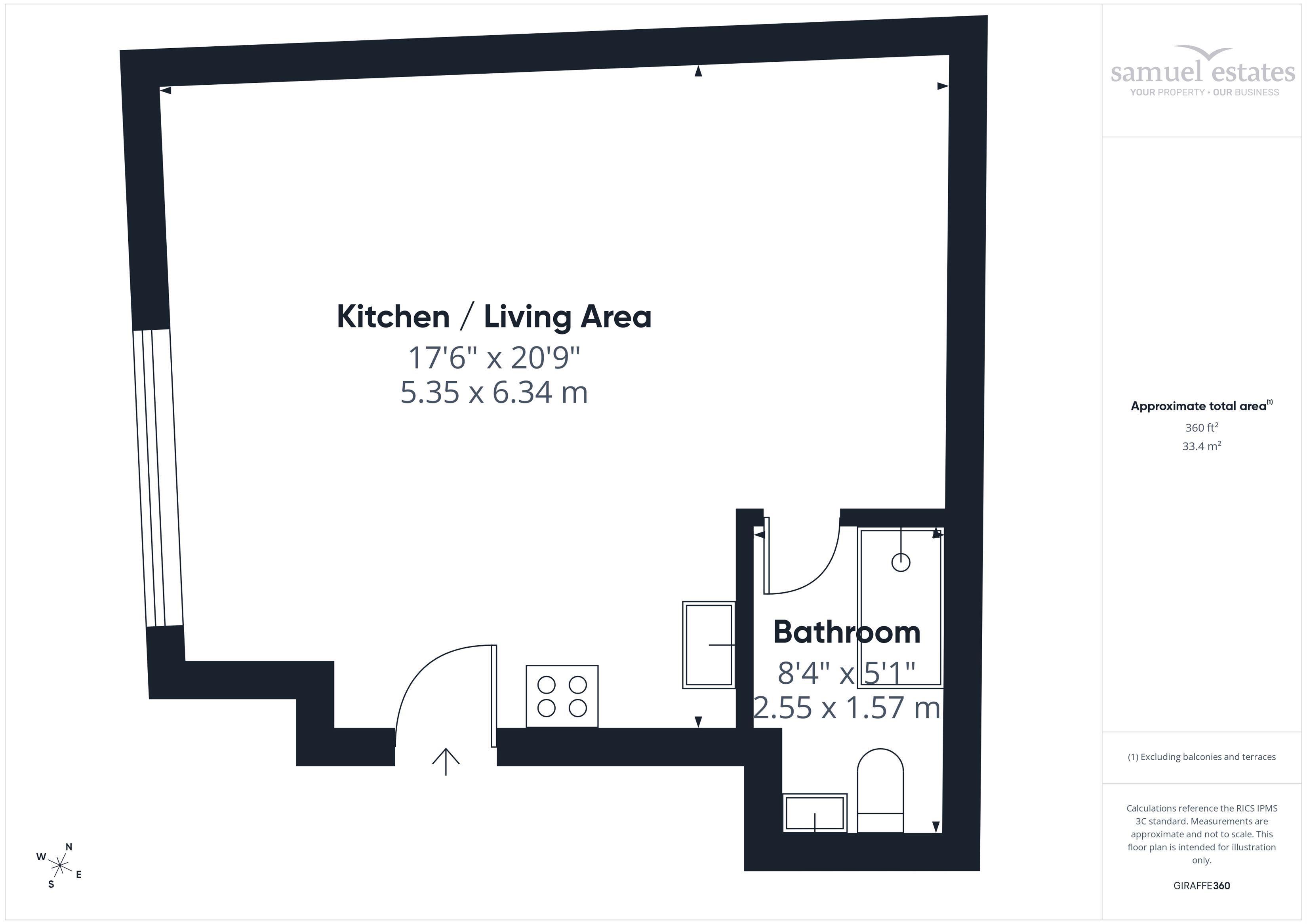 287c, Morland Road, Croydon floorplan