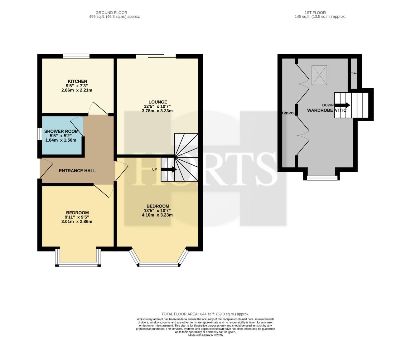 40, Southfield Road, Northampton floorplan