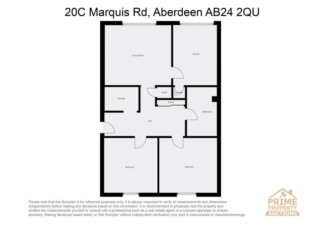 20C, Marquis Road, Aberdeen floorplan