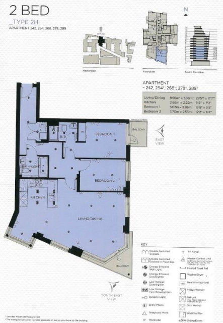 2 Bedrooms Flat to rent in Skyline House, Dickens Yard, Longfield Avenue, London W5