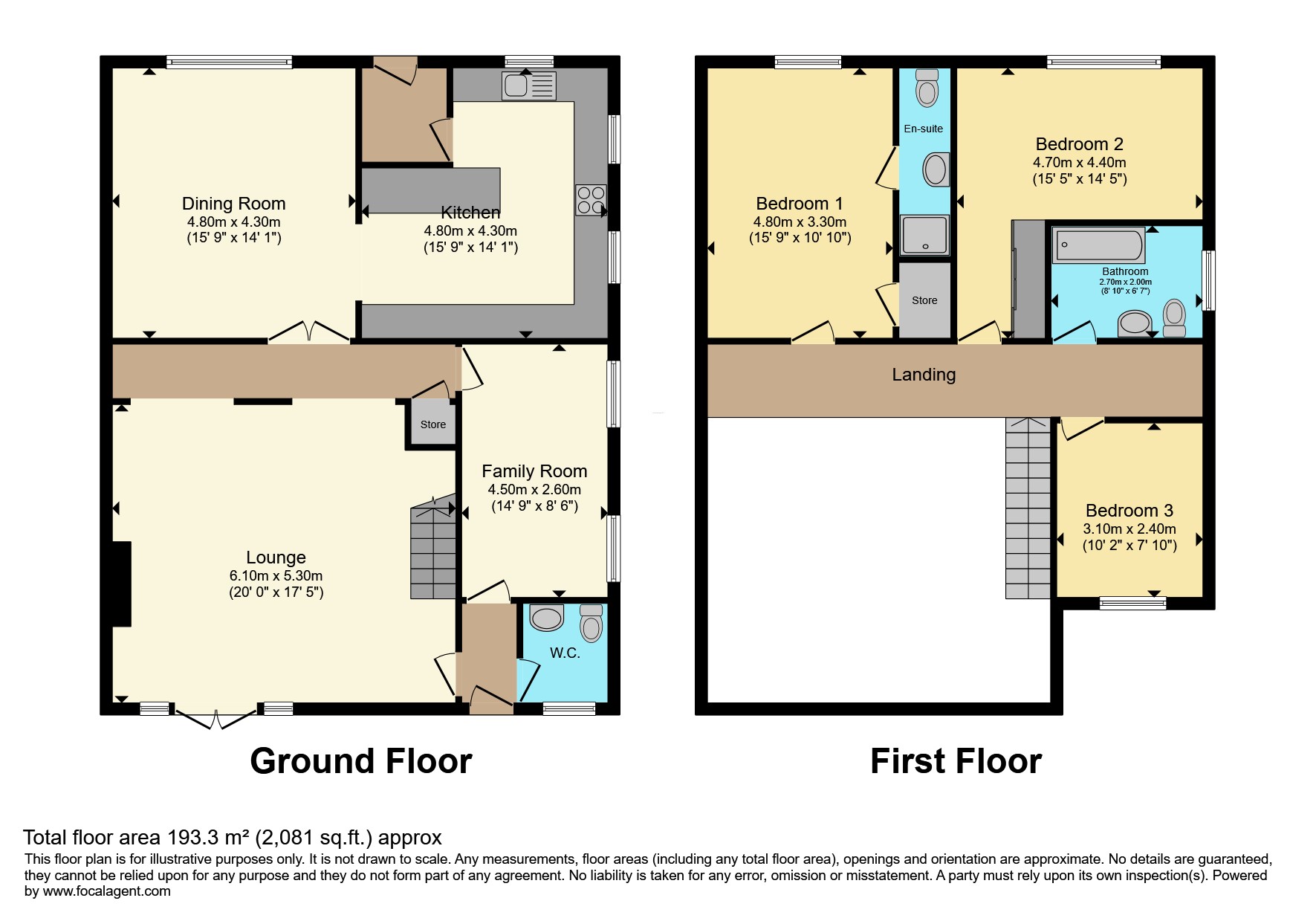 Briarthorpe, South Side, Peterlee floorplan
