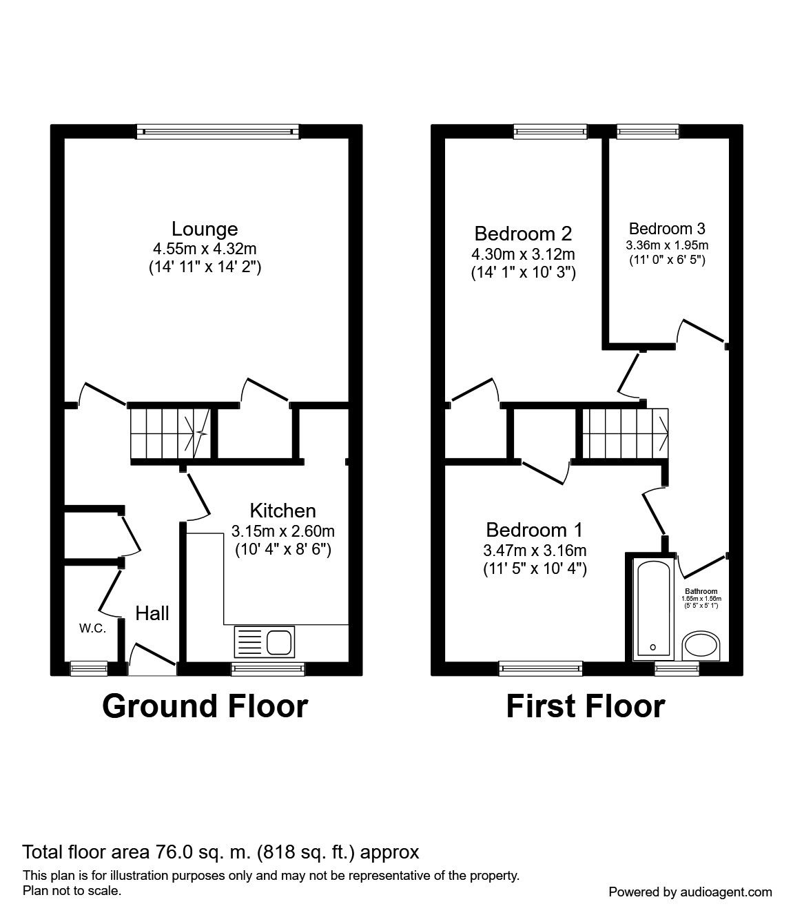 3 Bedrooms Flat to rent in Lancaster Road North, Preston PR1