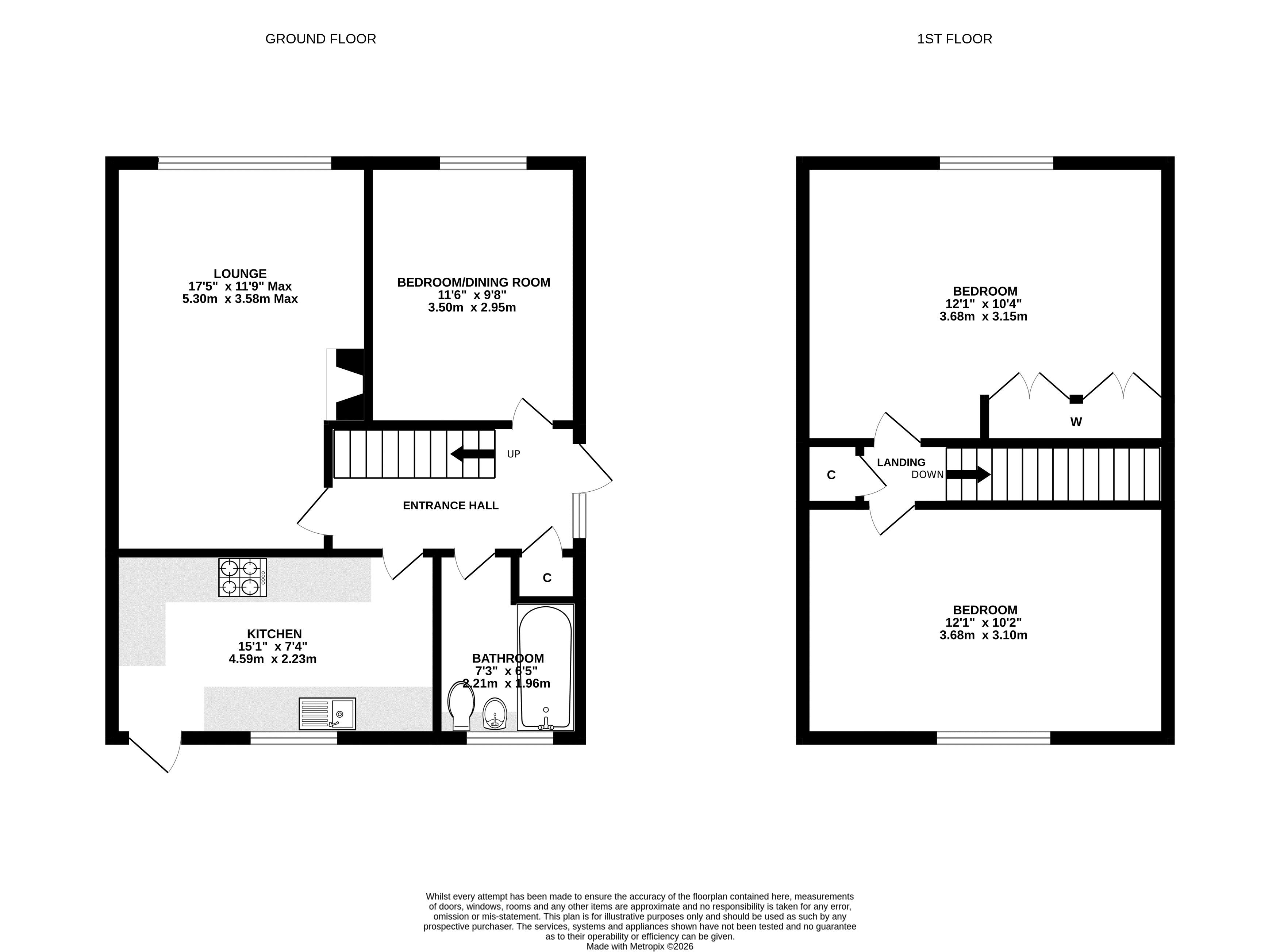 12, Kennedy Close, Norwich floorplan