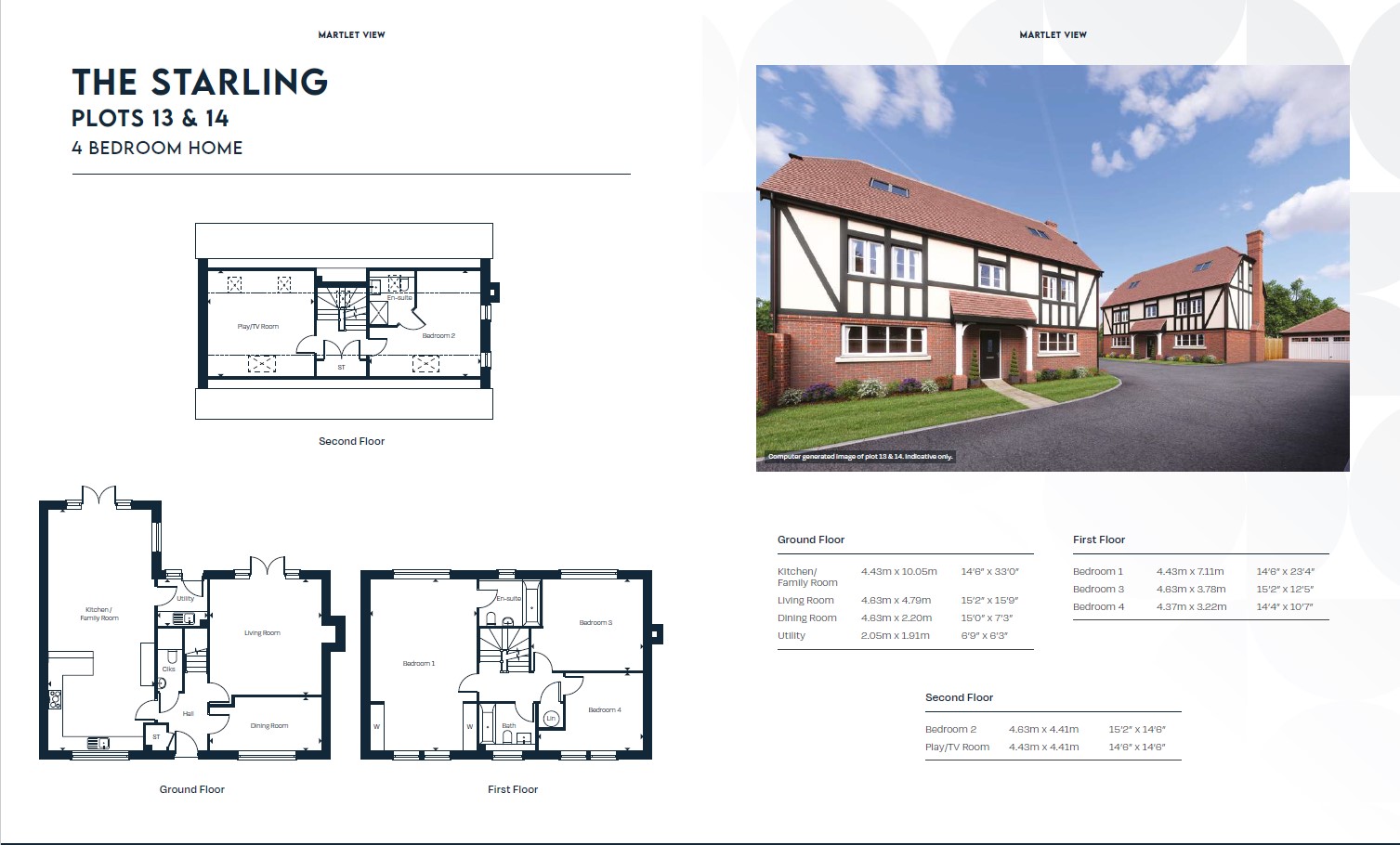 The Starling, Plot 13, Folders Lane, Burgess Hill floorplan