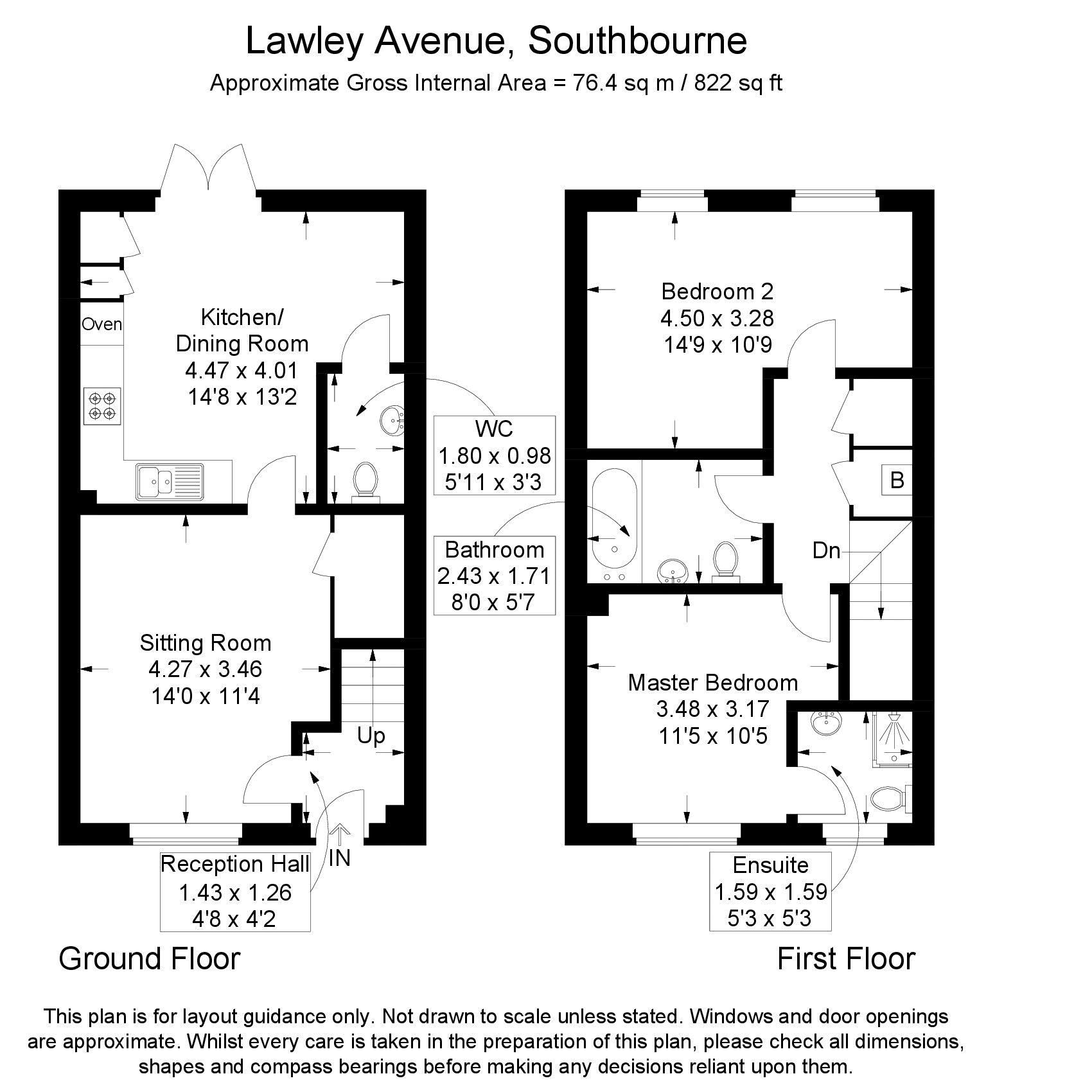 12, Lawley Avenue, Southbourne floorplan