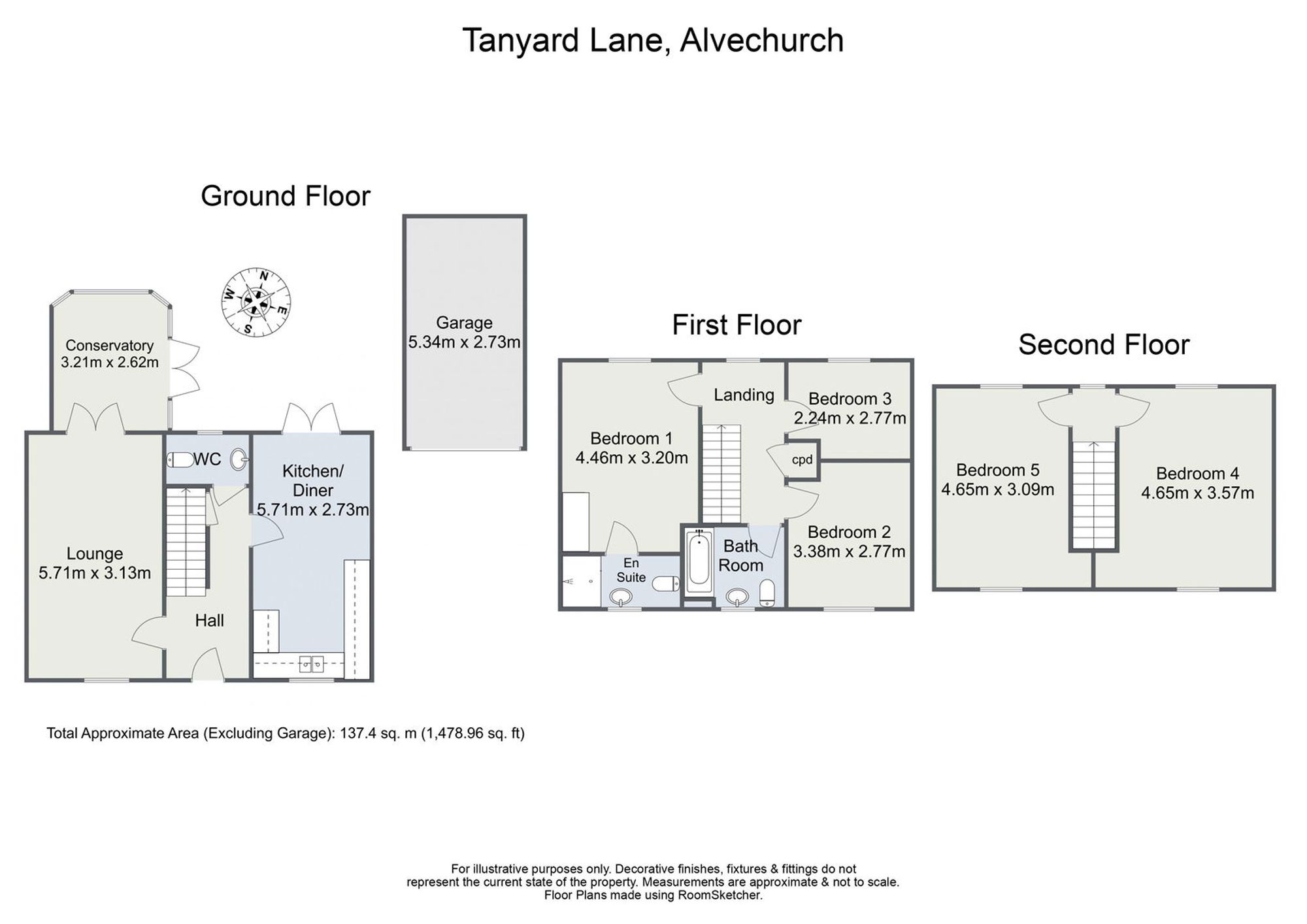 14 Tanyard Lane, Birmingham floorplan