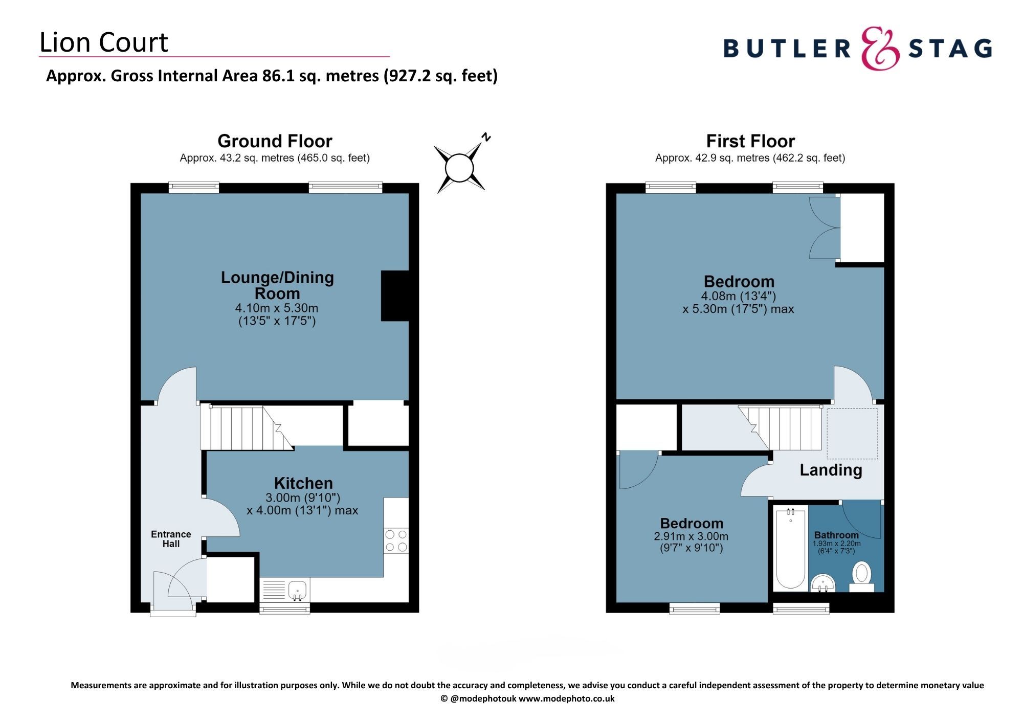 2 Lion Court Hemnall Street, Epping floorplan