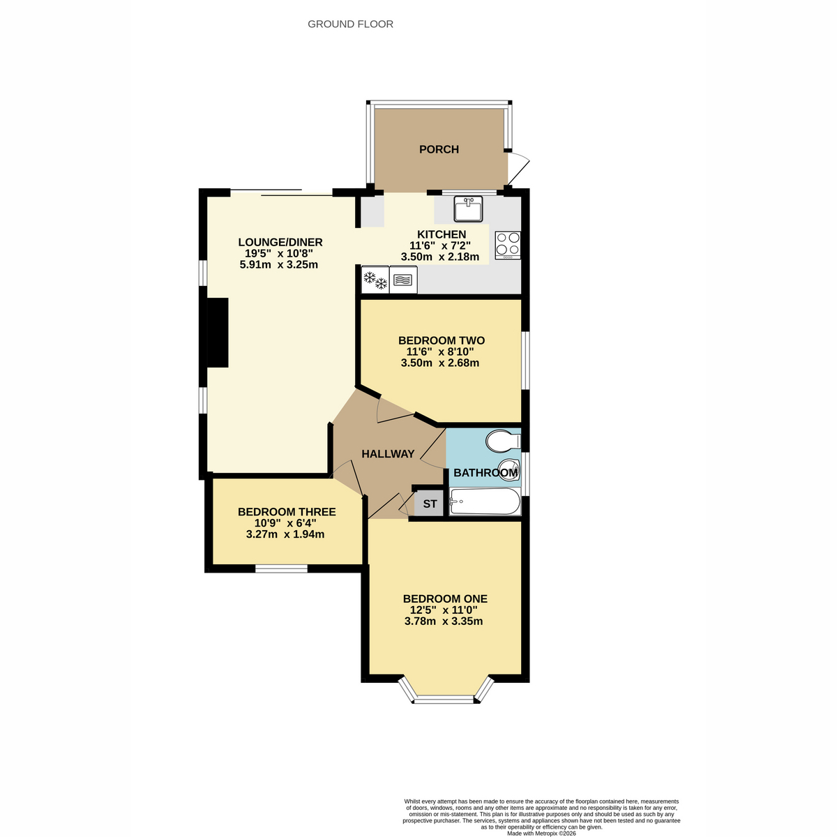 Venning Avenue, Bournemouth floorplan
