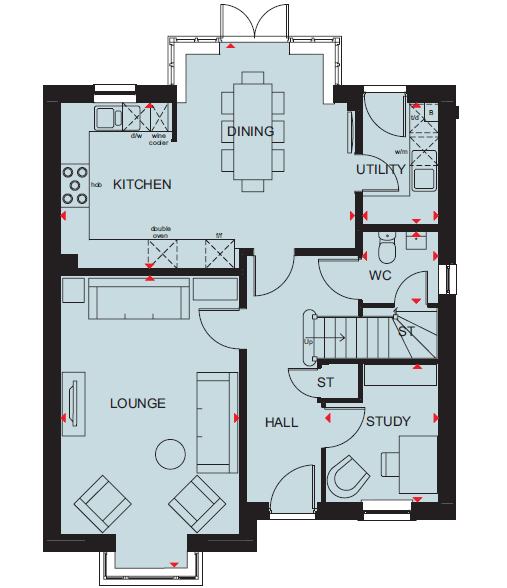 H8808229, White Post, Stratton On The Fosse, Midsomer Norton floorplan