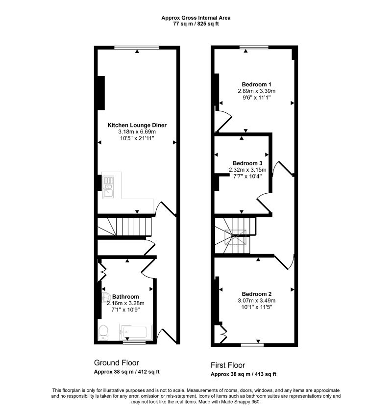 66A, High Street, Dartford floorplan