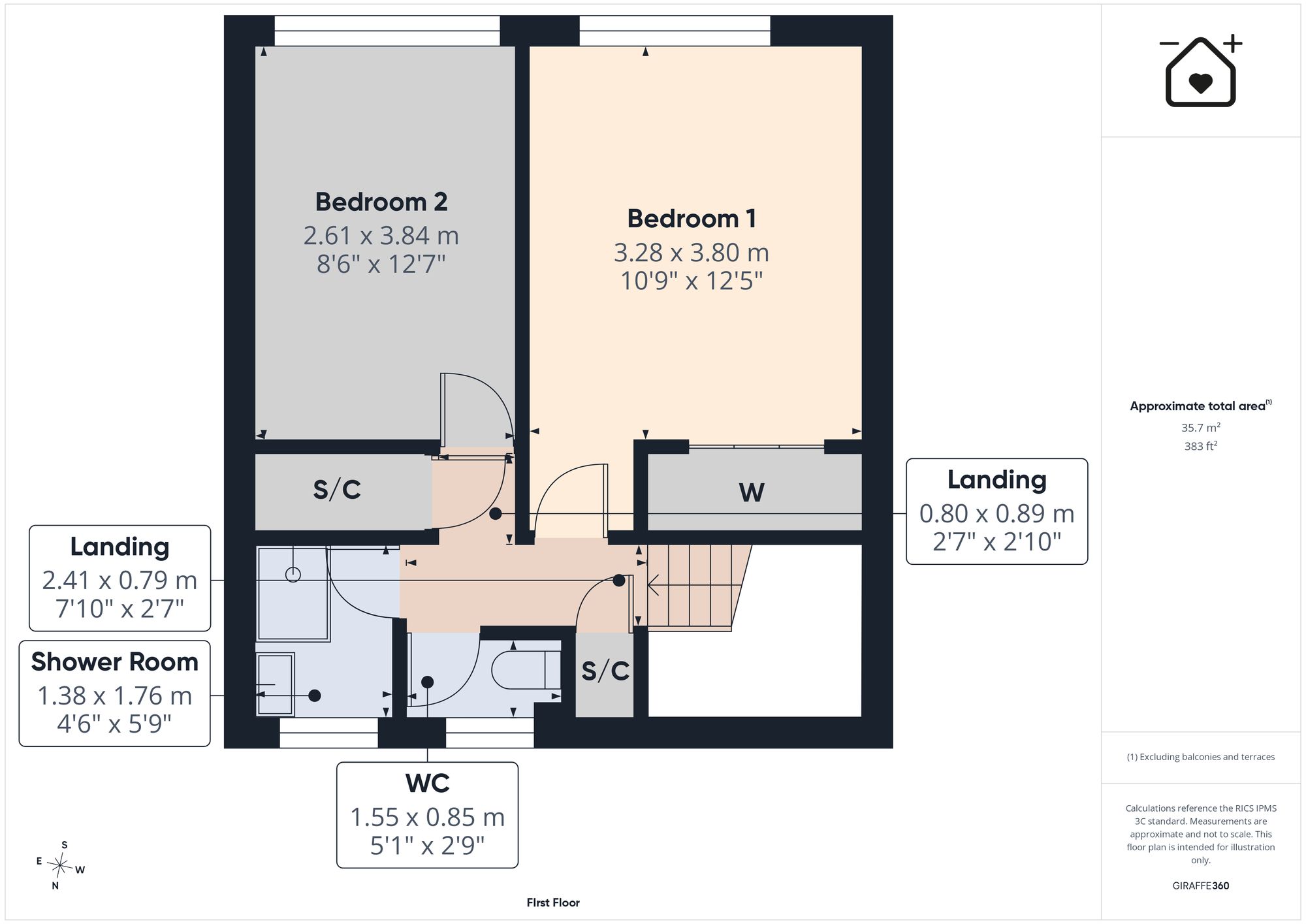 52 Pendine Close, Barry floorplan