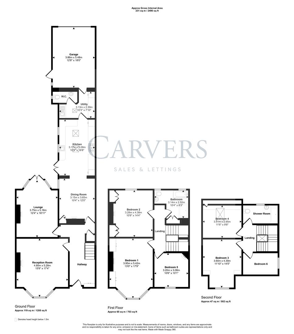 6, Southend Avenue, Darlington floorplan