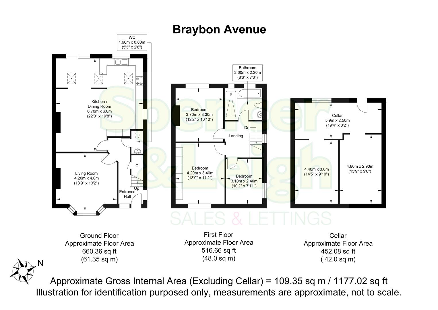 31, Braybon Avenue, Brighton floorplan