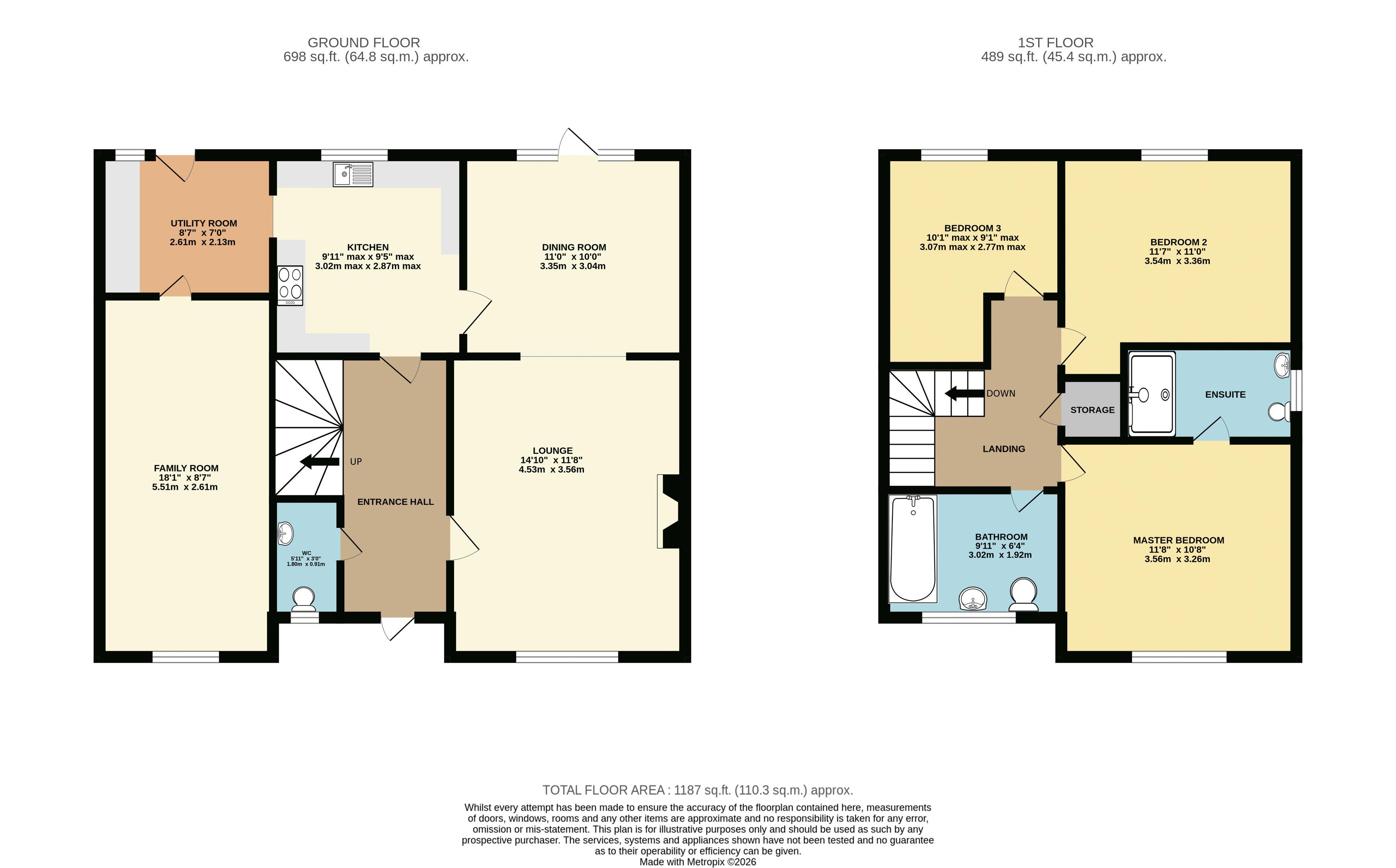 18, Bluebell Grove, Brigg floorplan