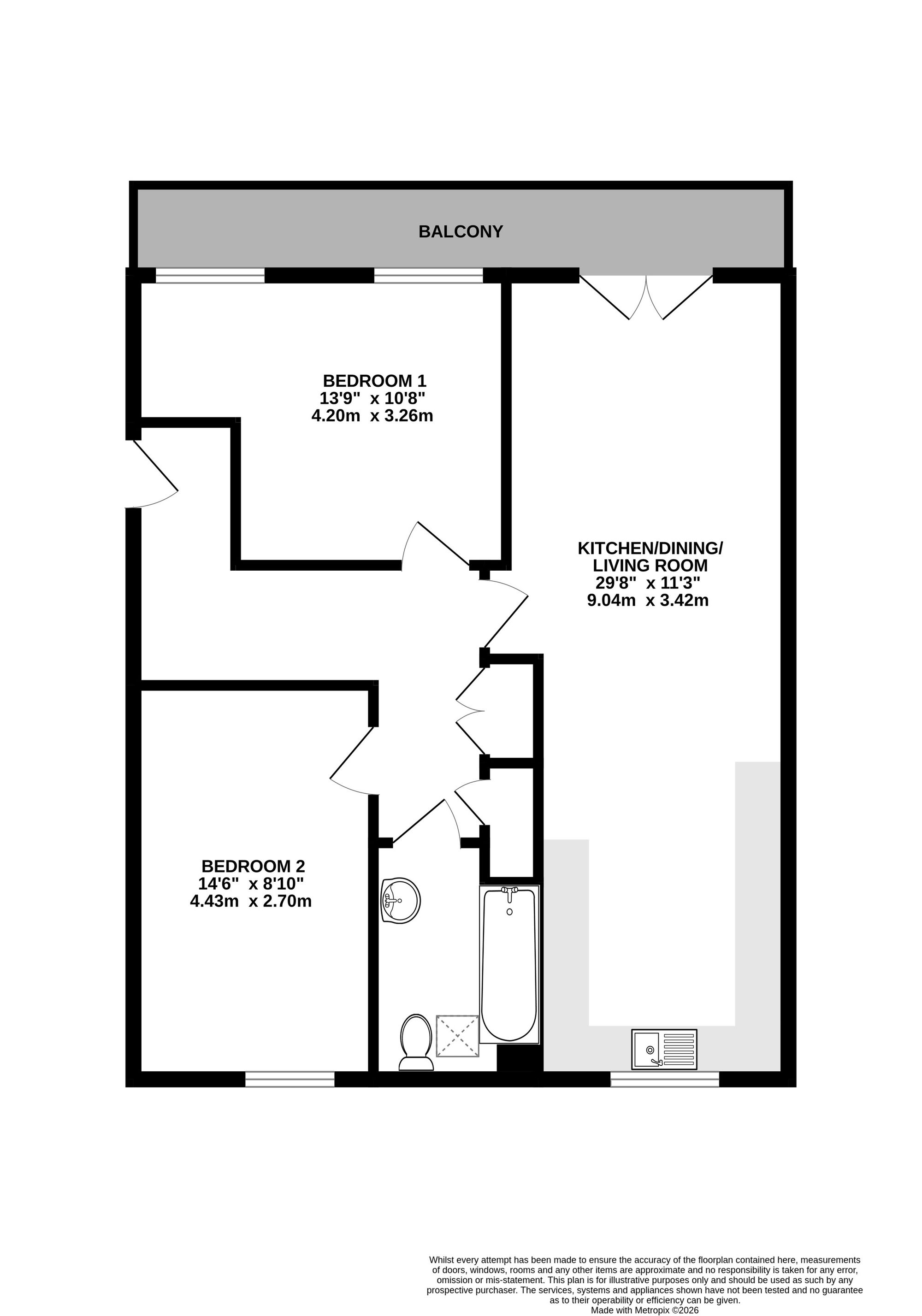 21 Principle House Wellesbourne Crescent, High Wycombe floorplan