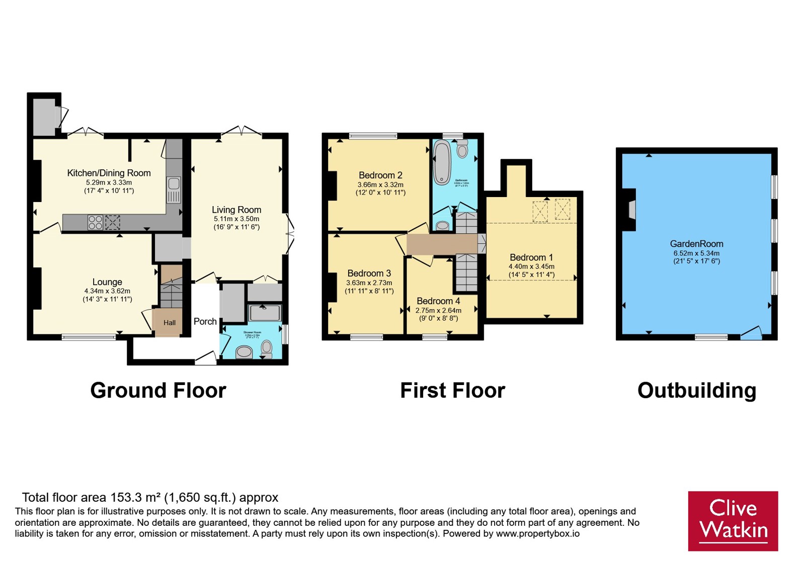 1, Cannon Street, Cheshire floorplan