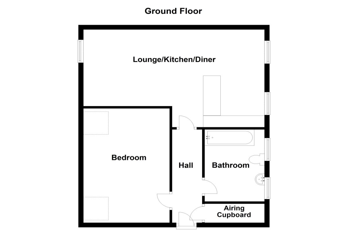 1 Bedrooms Flat for sale in Springfield Road, Chelmsford CM2