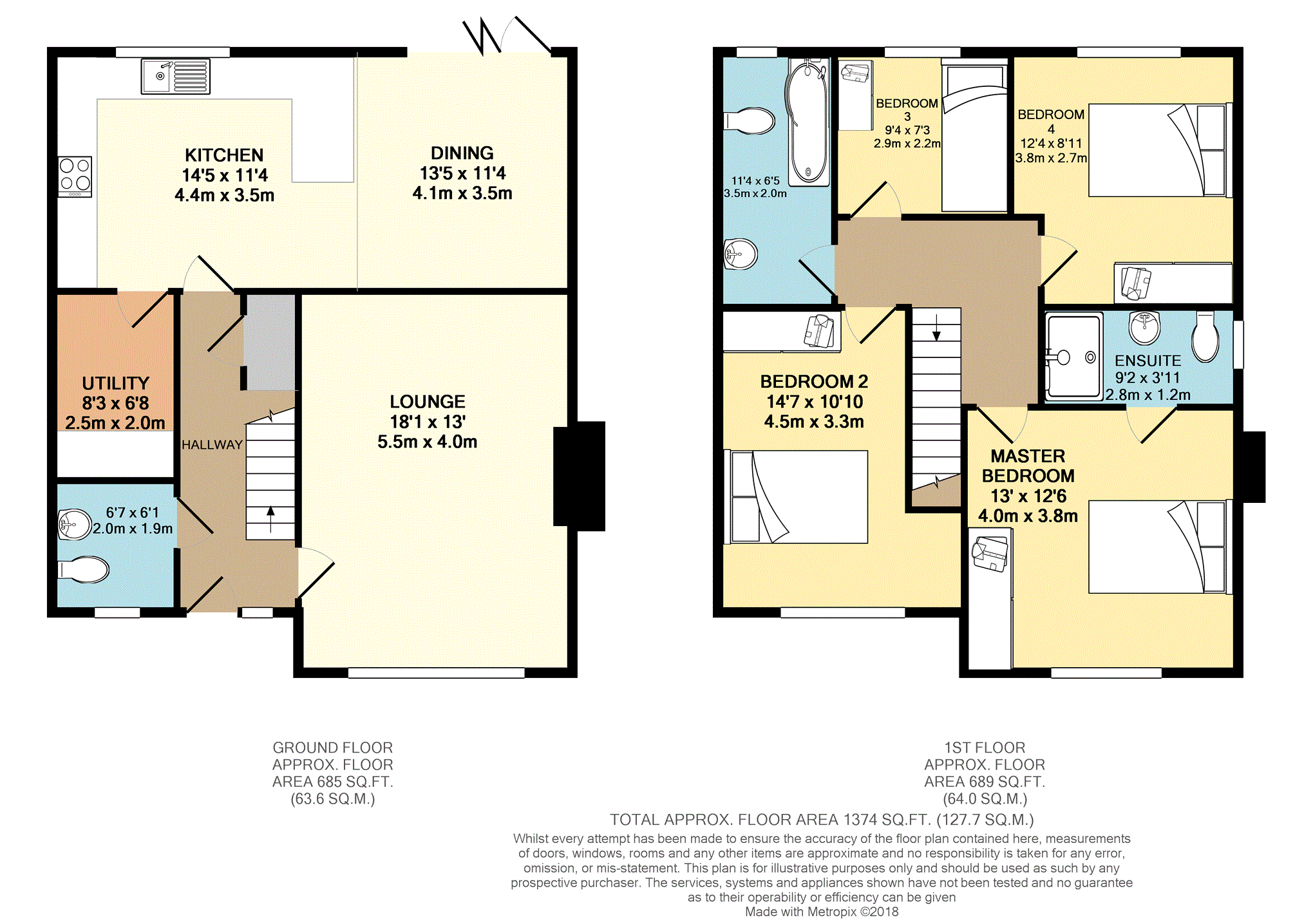 New home, 4 bed detached house for sale in Plot 5 Aiken Meadow