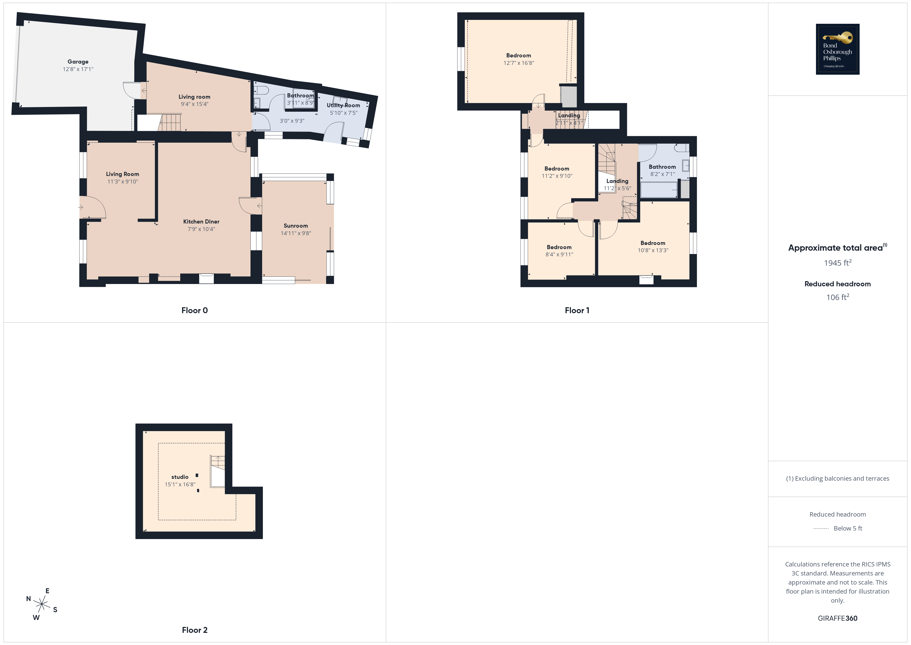 127, Mill Street, Devon floorplan