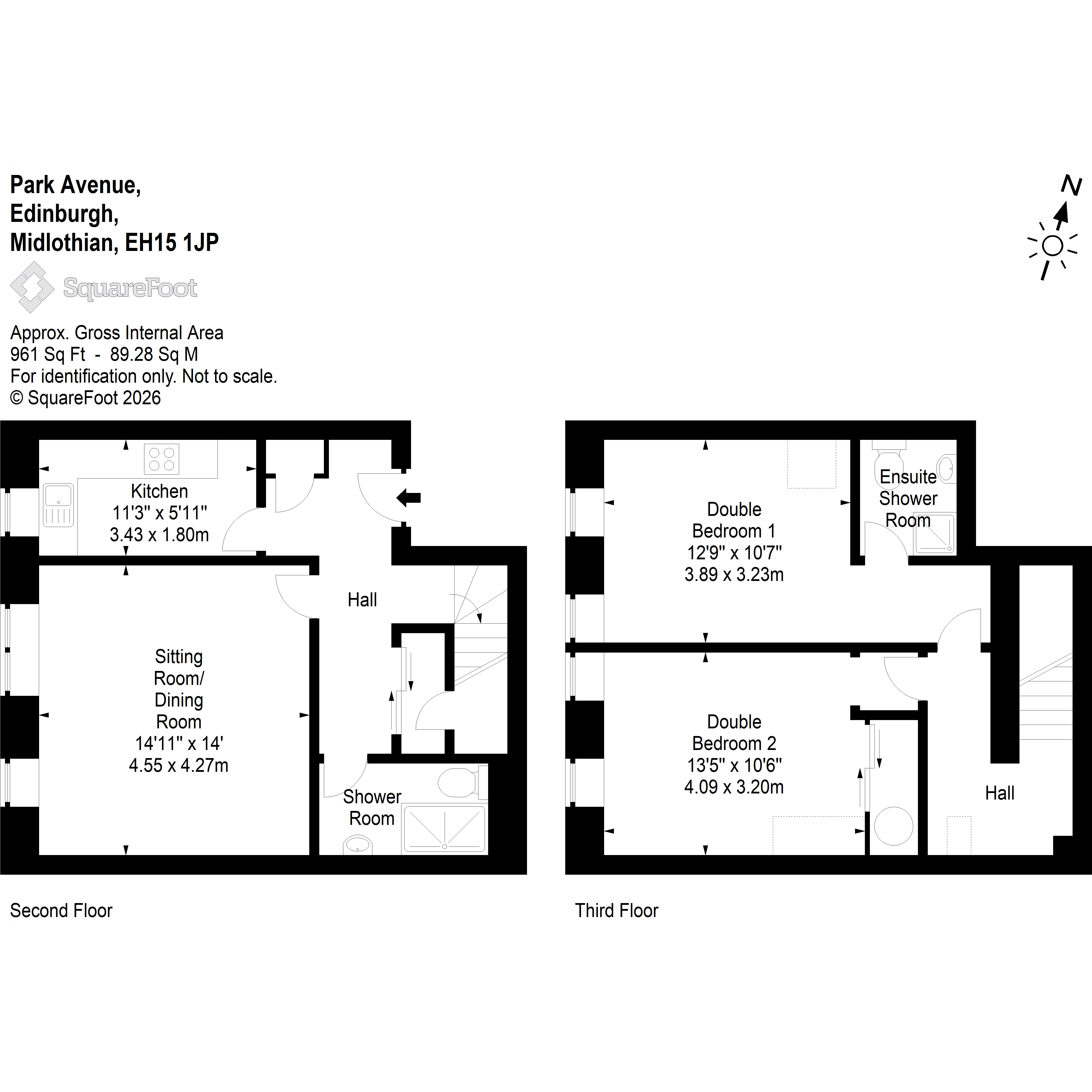 68/5, Park Avenue, Edinburgh floorplan