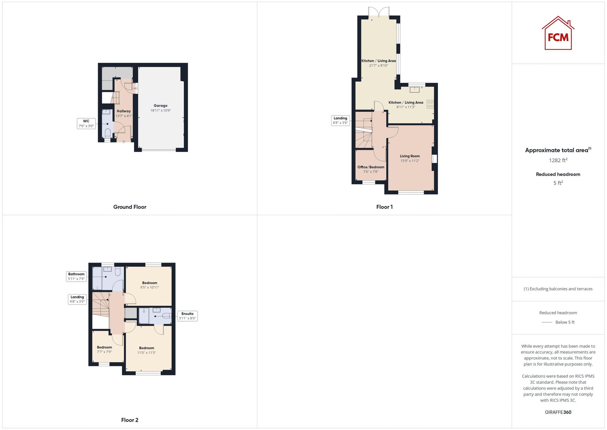 63 Fairladies, St. Bees floorplan