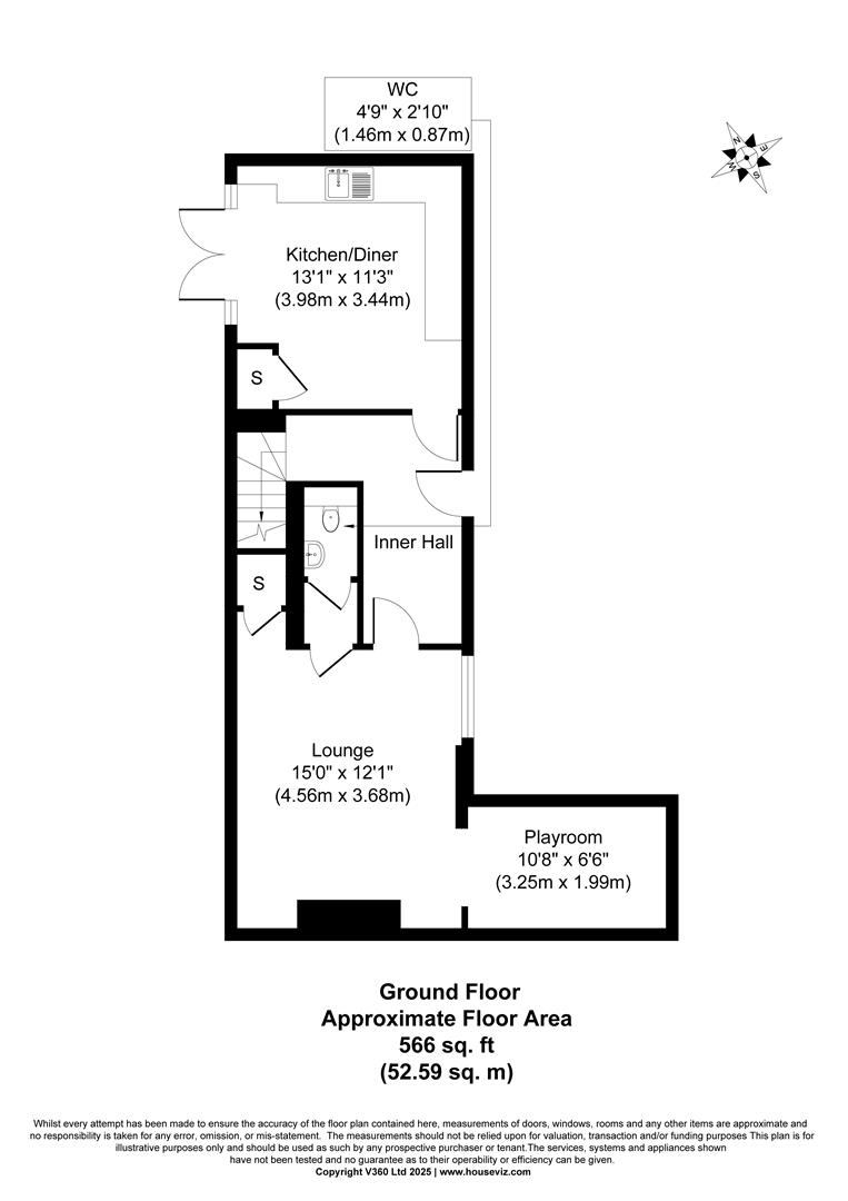 7, High Street, Selby floorplan