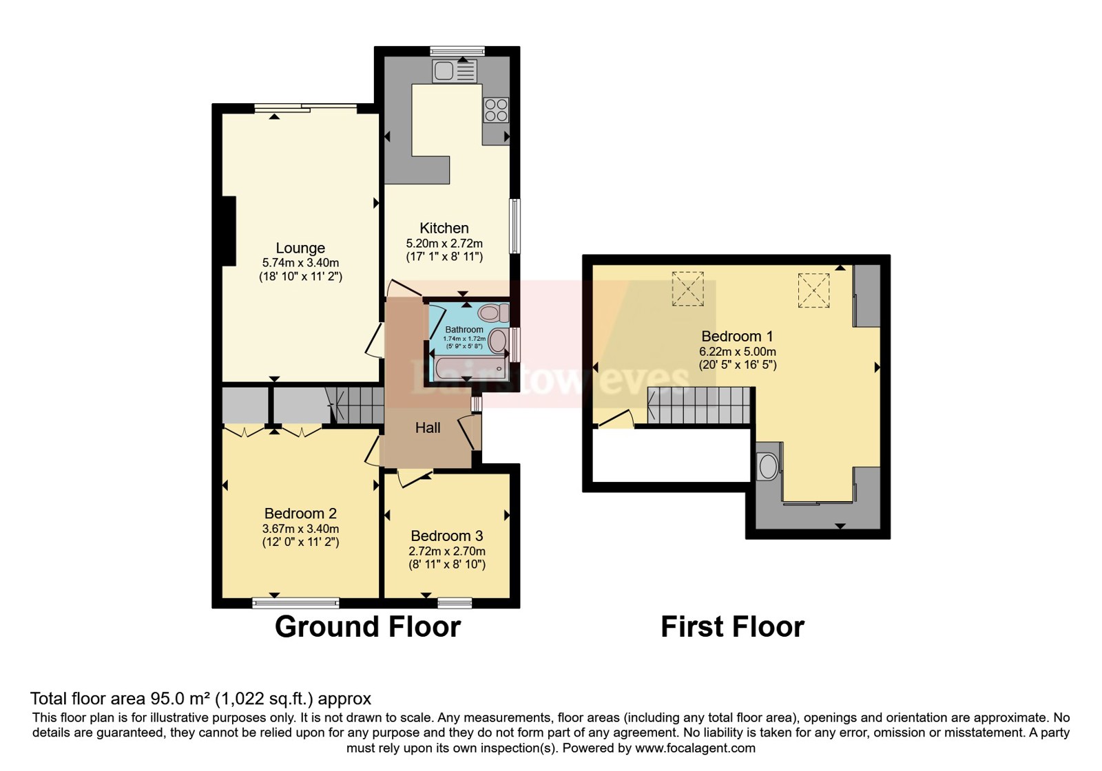 30, Chaplin Close, Essex floorplan