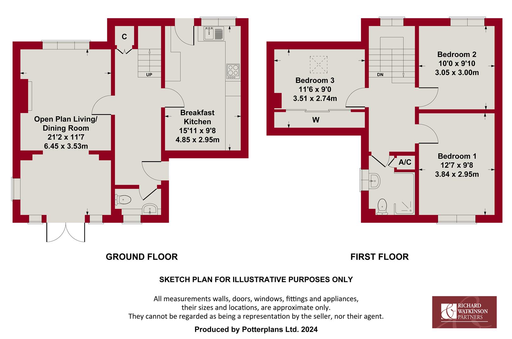 1, Rectory Court, Bottesford floorplan