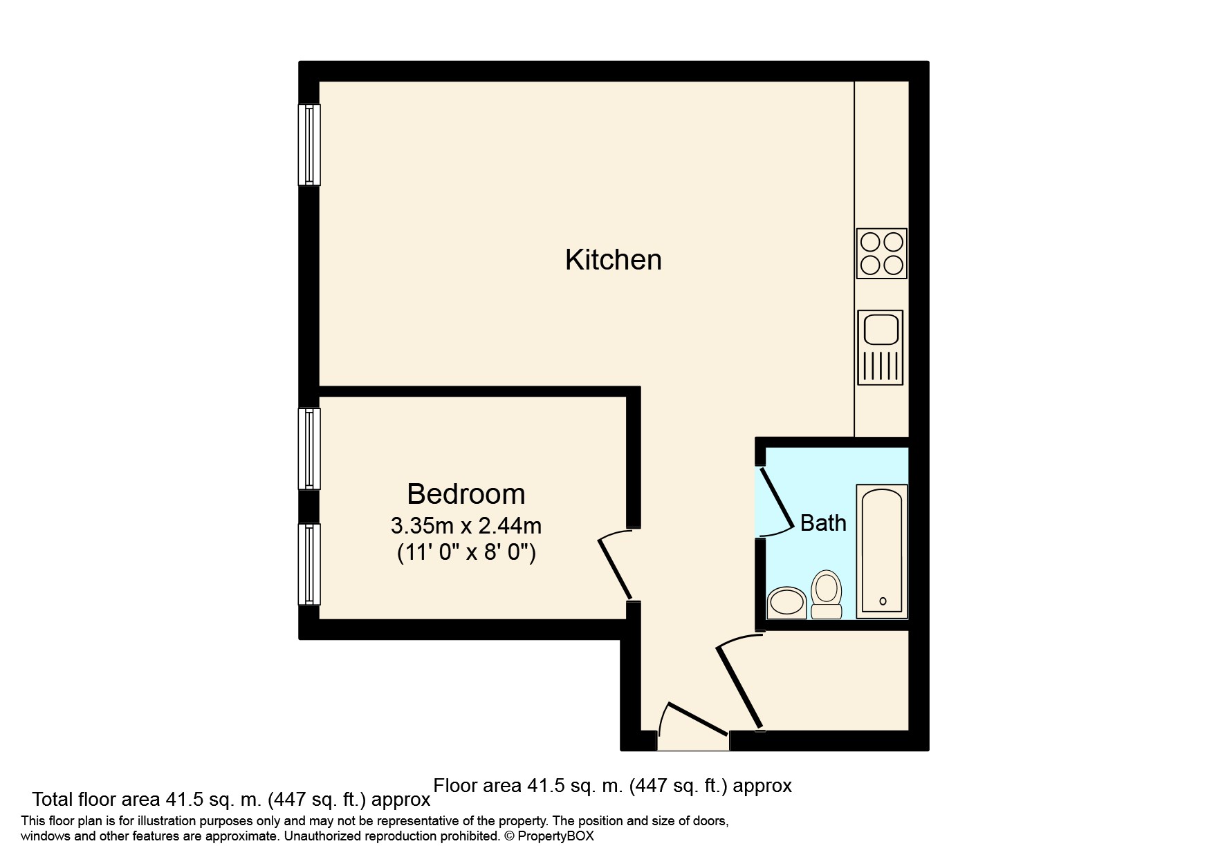 1 Bedrooms Flat to rent in Holmes Park, North Street, Horsham RH12
