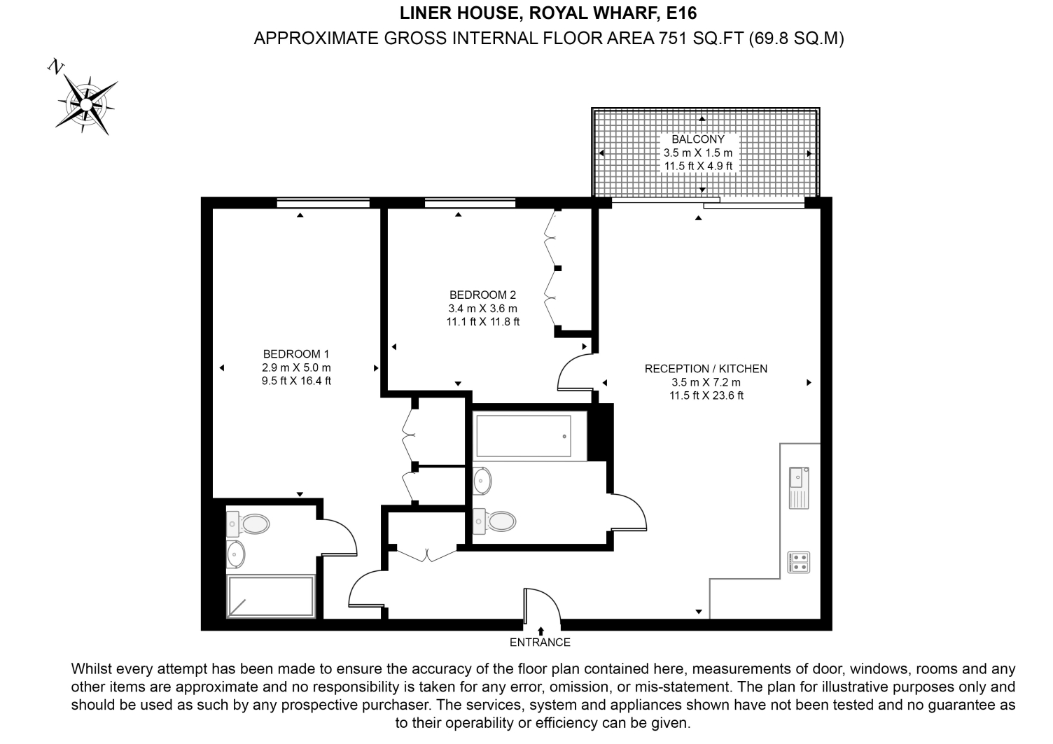 Admiralty Avenue, London floorplan