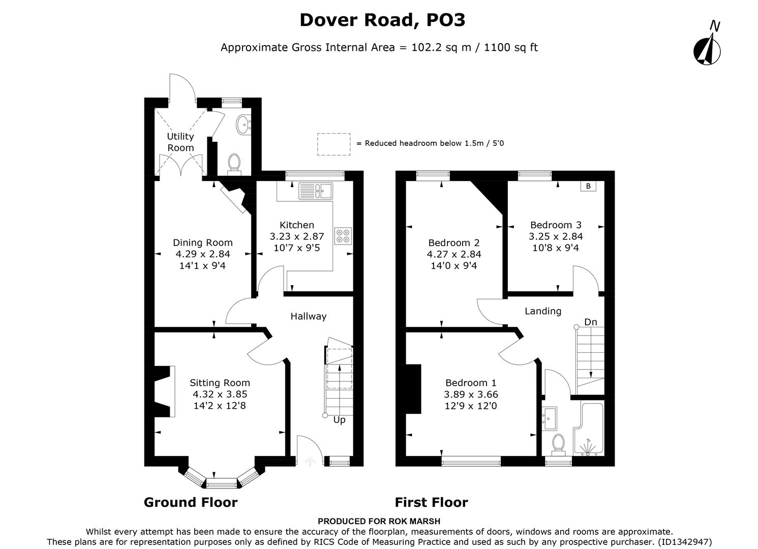 Dover Road, Portsmouth floorplan