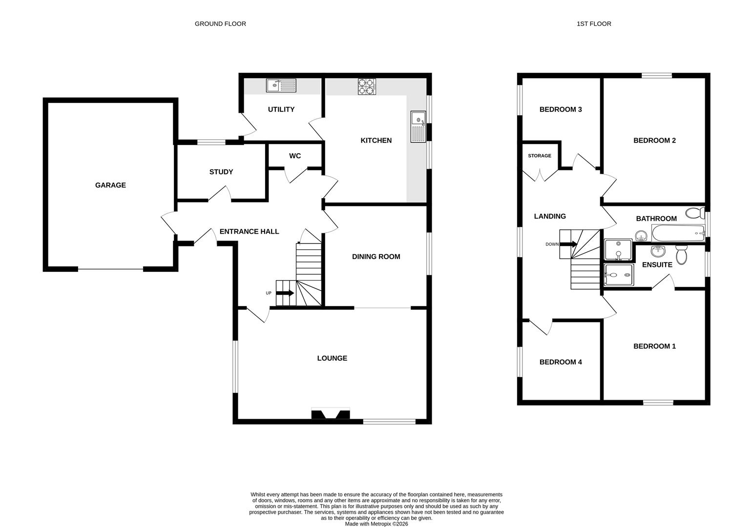 6, Mill Close, King's Lynn floorplan