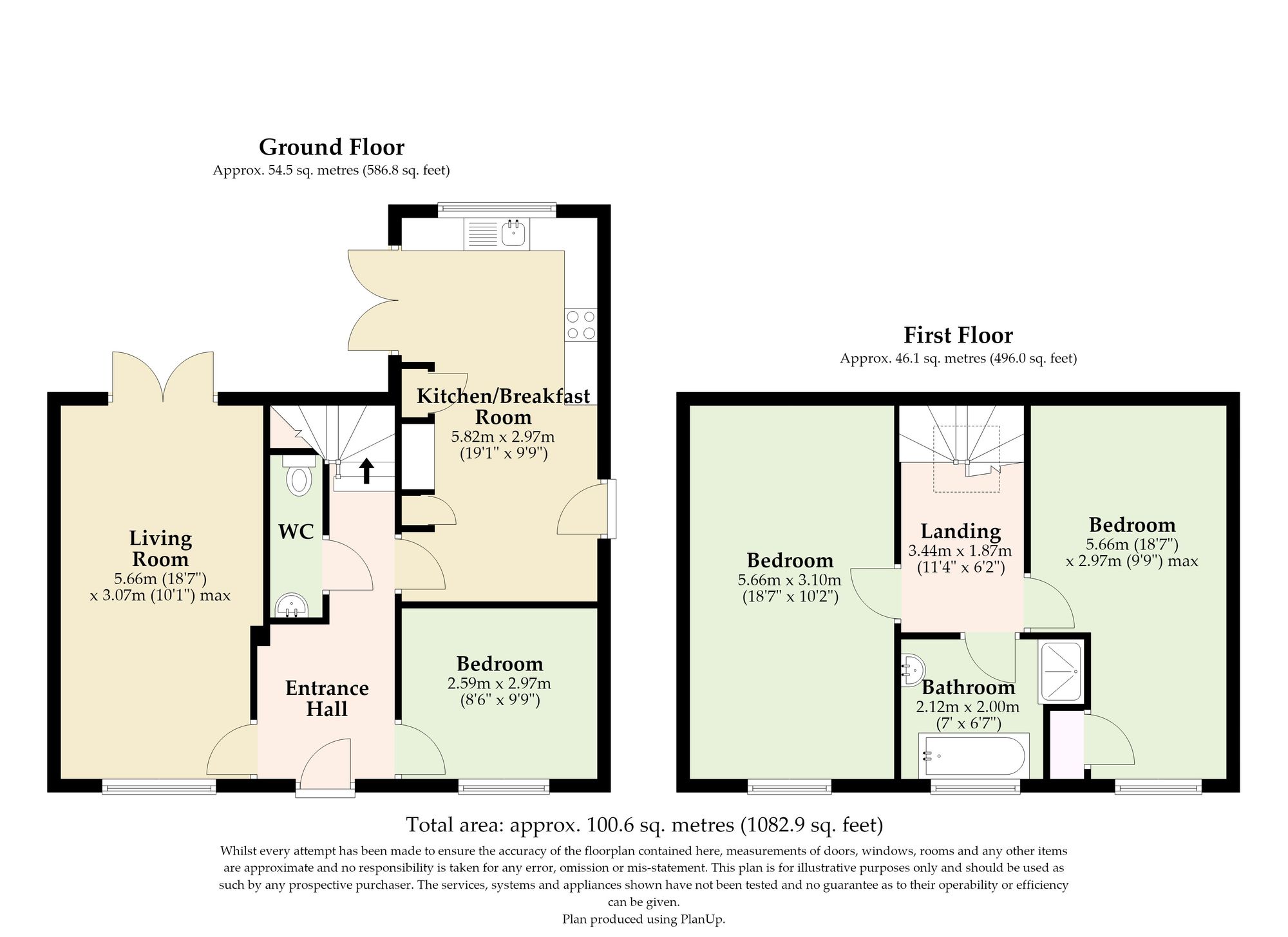 15b Pond Lane, Brandon floorplan