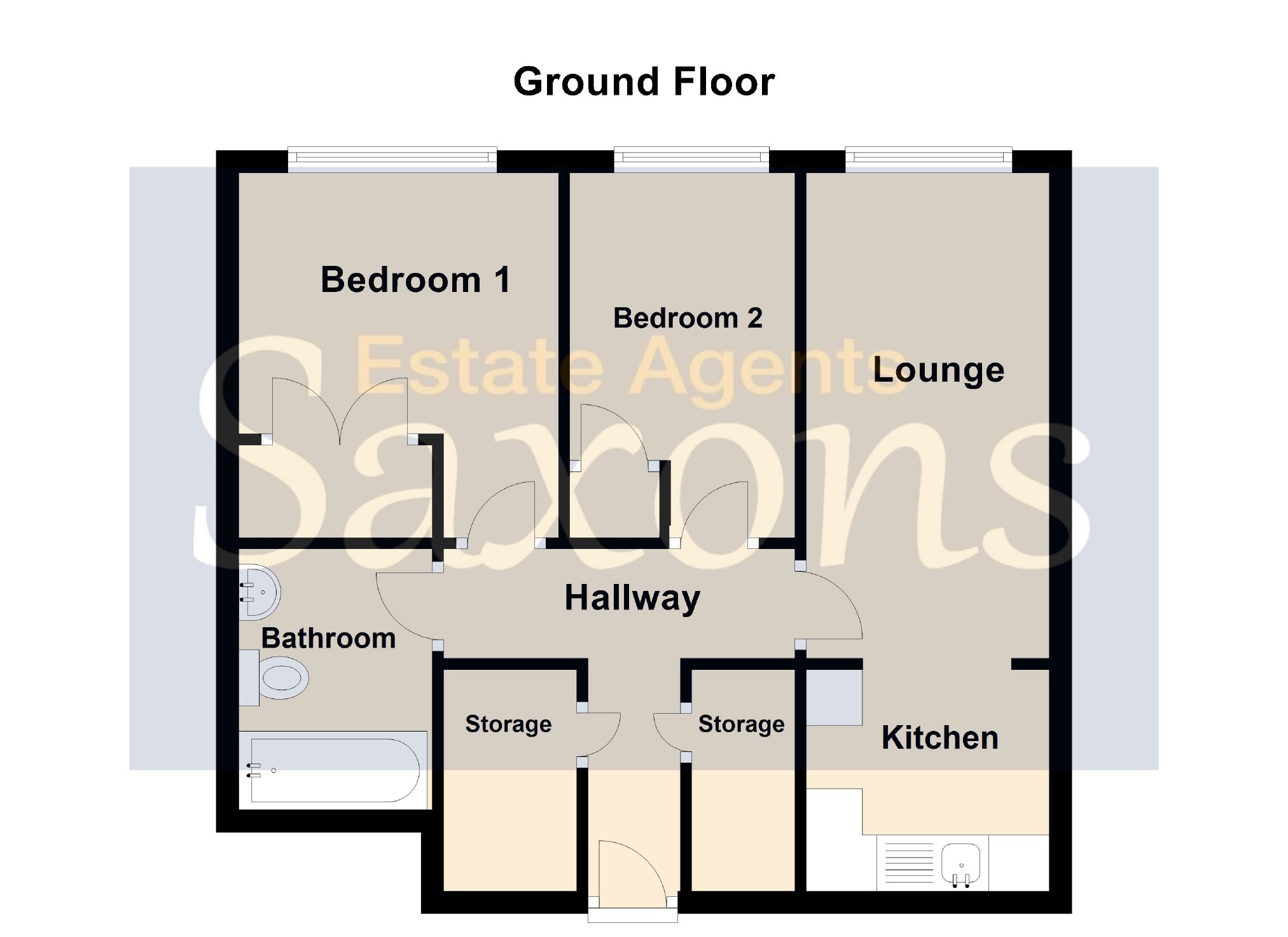 Carlton Street, WestonSuperMare BS23, 2 bedroom flat for sale