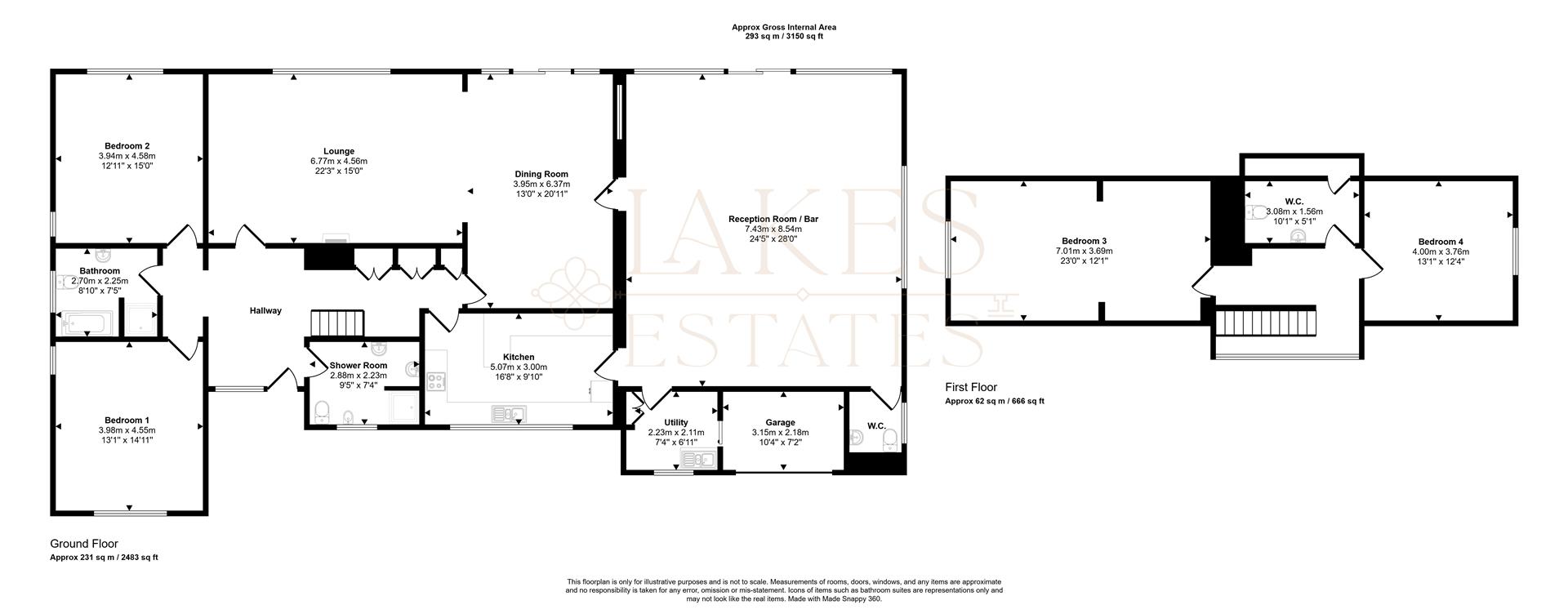 Whinfell Spinney, Penrith floorplan