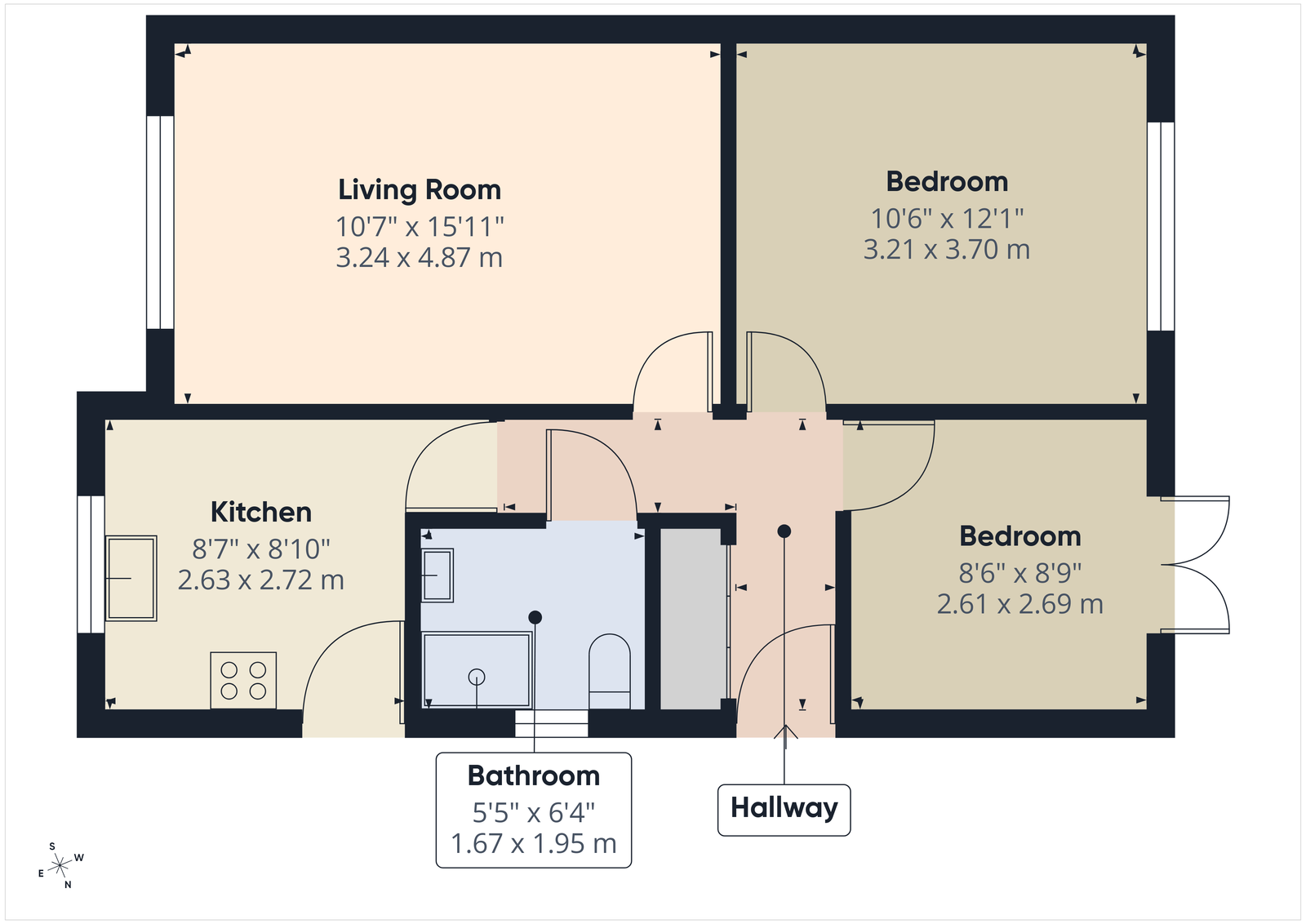 18, Moorland View, Liskeard floorplan