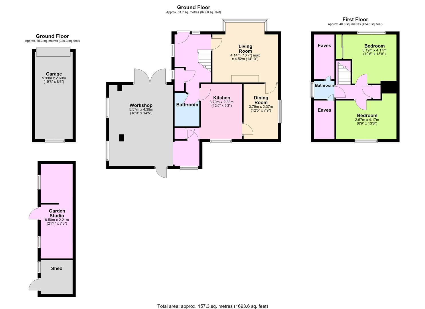 42, Poulters Lane, Worthing floorplan