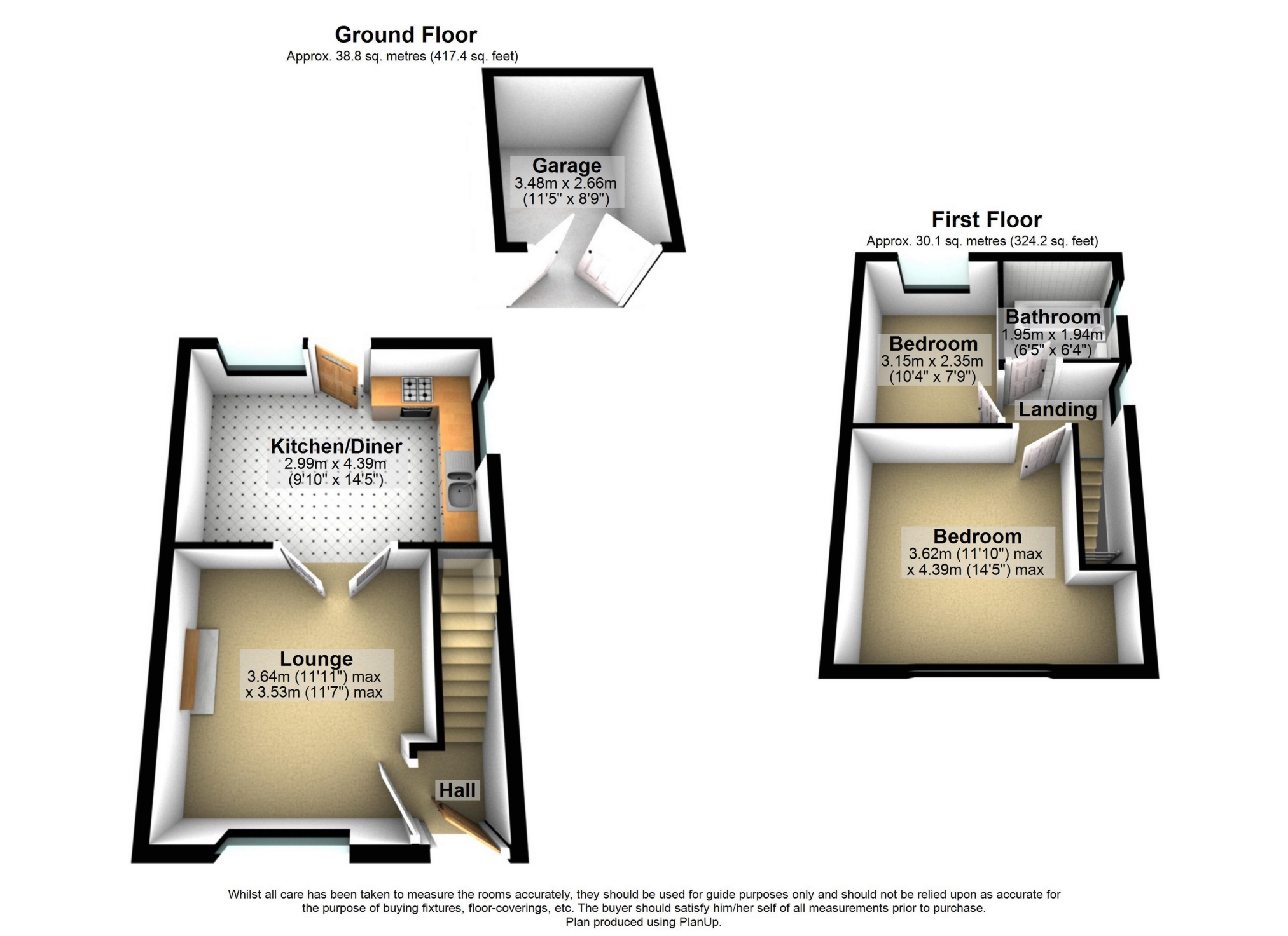 25, Tame Street, Denton, Manchester floorplan