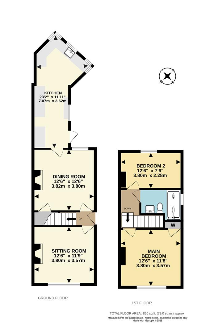 35, Albury Road, Merstham floorplan