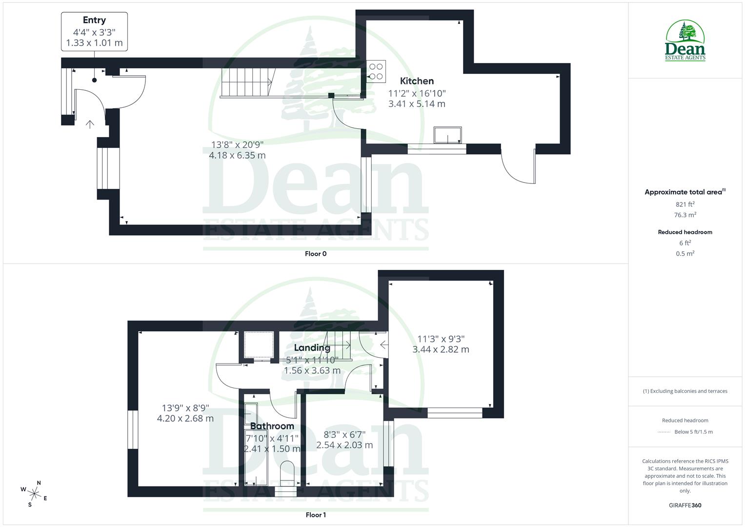 54, Abbey Street, Cinderford floorplan