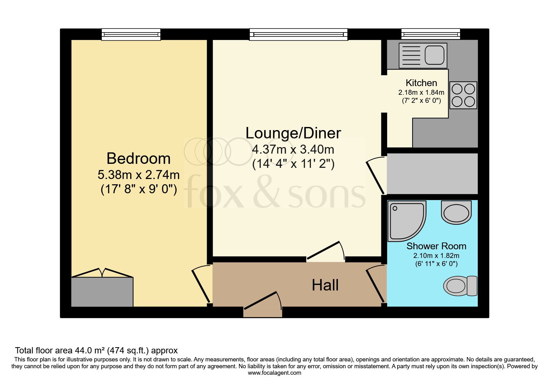 Flat 55, Homeridge House, Longridge Avenue, Brighton floorplan