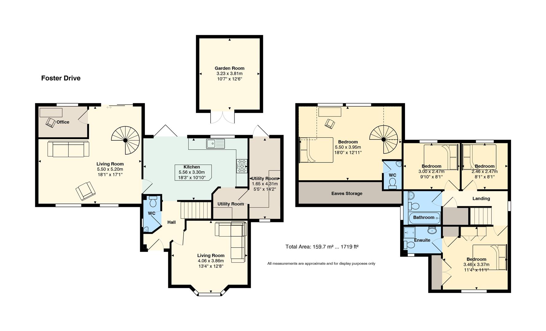2A, Foster Drive, Cardiff floorplan