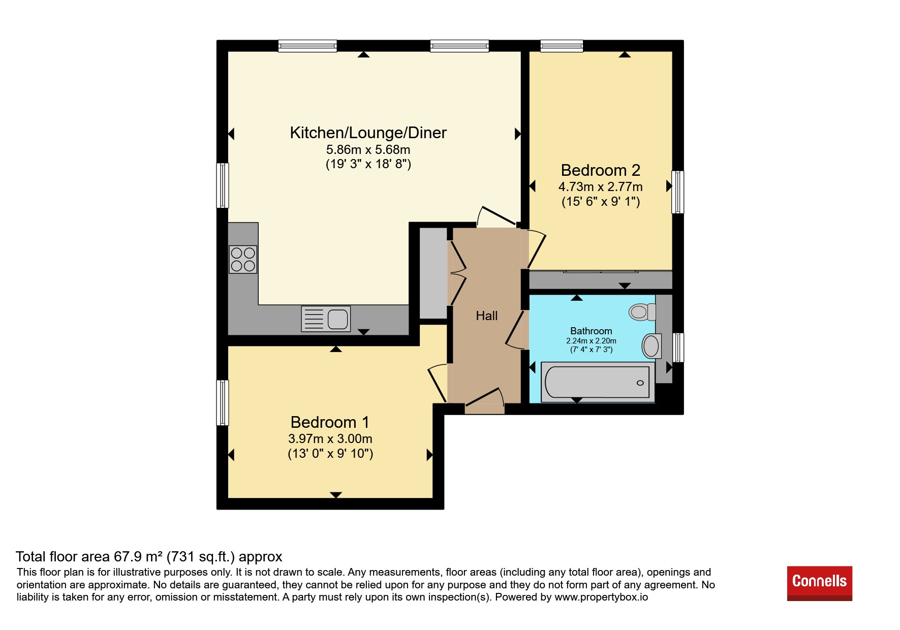 188, Regiment Gate, CHELMSFORD floorplan
