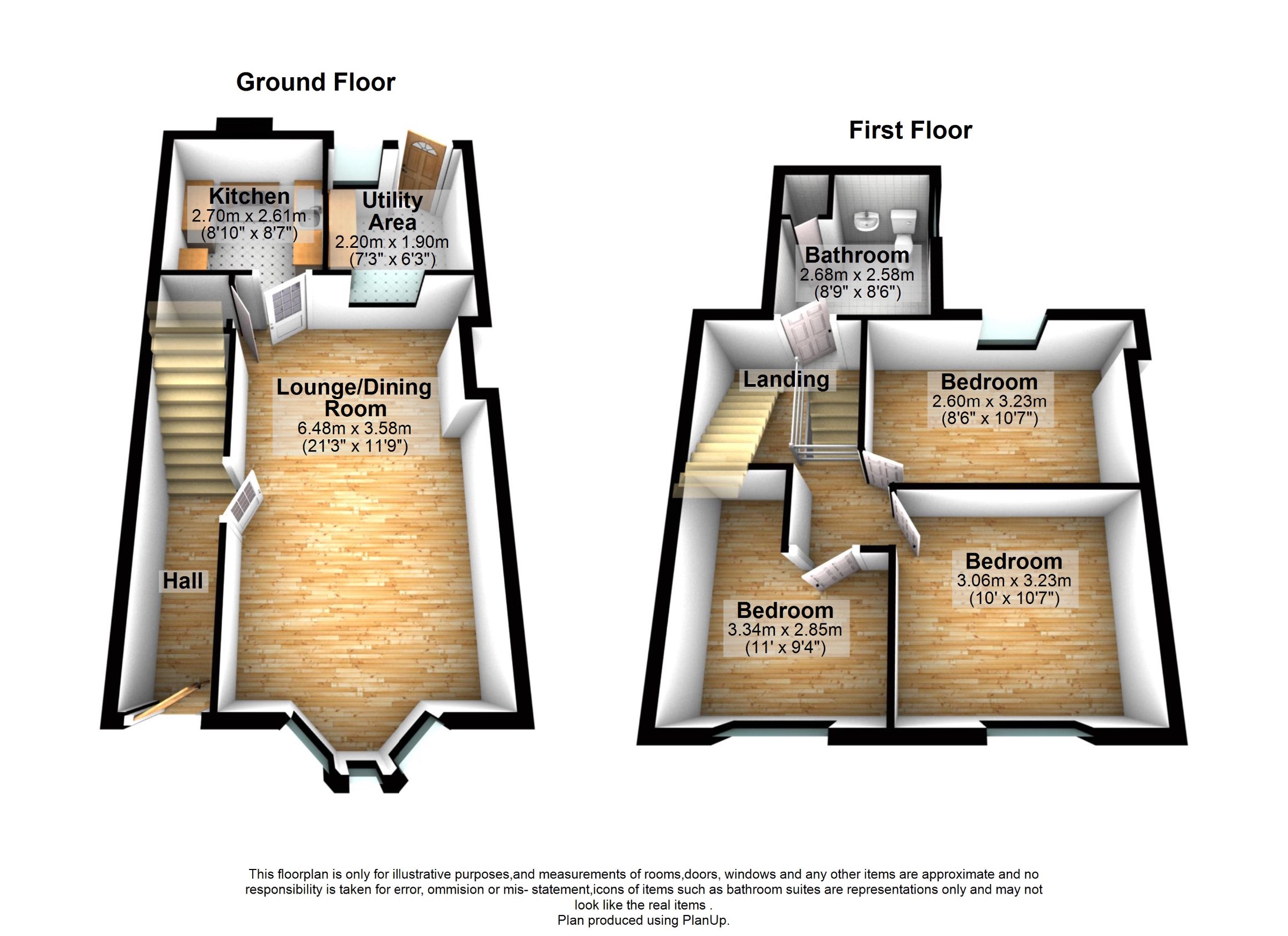 25 Station Row, Bridgend floorplan