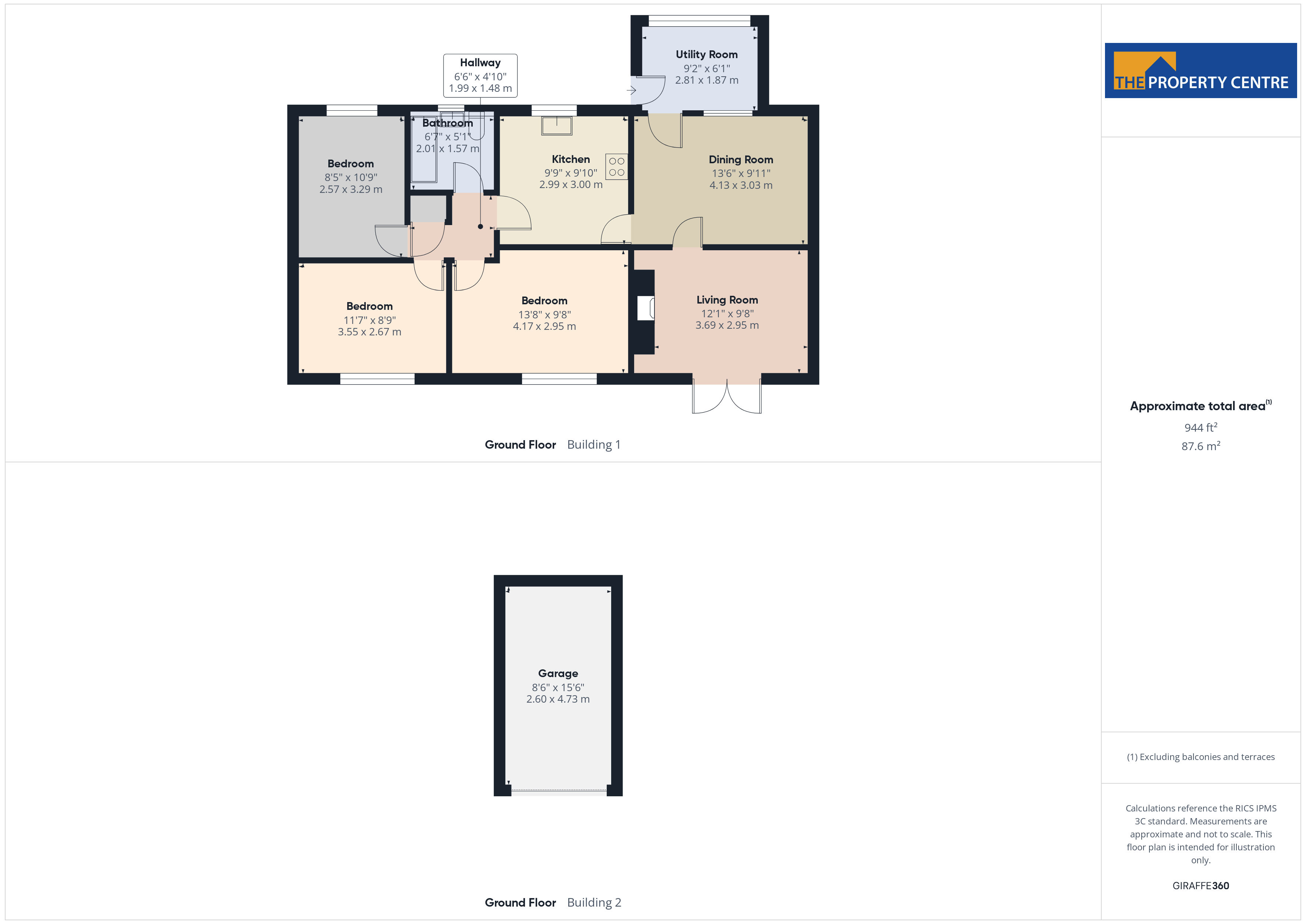 2 Langton Bungalow,, Butterrow Lane, Gloucestershire floorplan