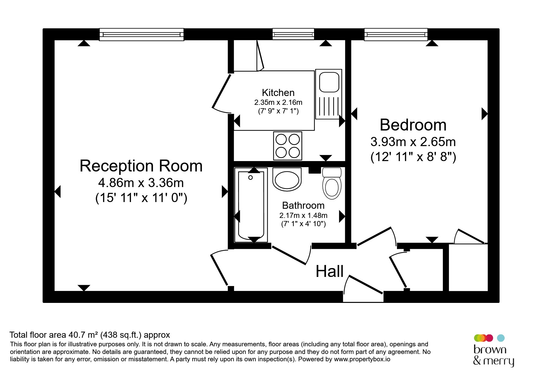 22, Town Bridge Court, Chesham floorplan