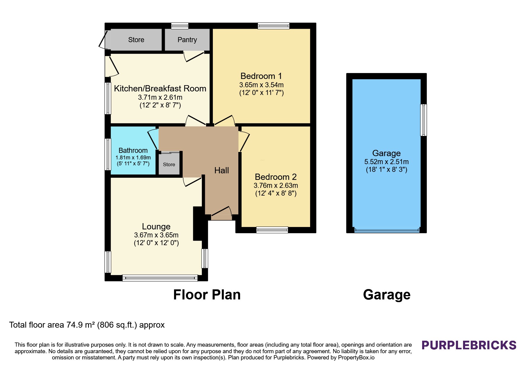 10, Wayet Road, Spalding floorplan