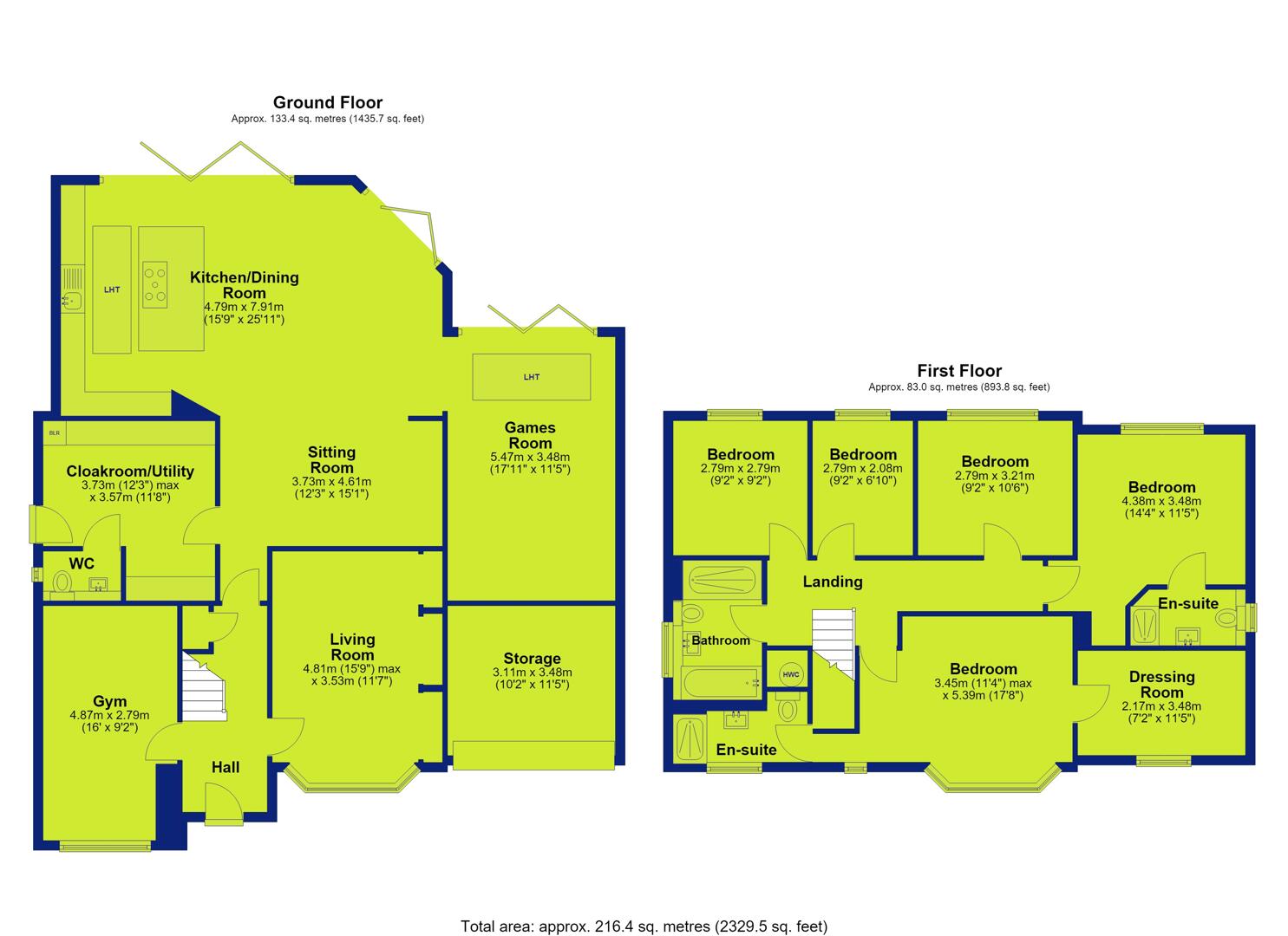 7, Fellside Close, Nottingham floorplan
