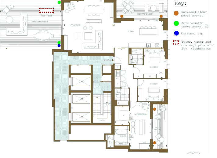 Flat 35.02 A One The Elephant, St Gabriel Walk, Elephant and Castle, London floorplan